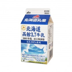 北海道乳業株式會社 - 北海道函館3.7牛奶 (500ml)