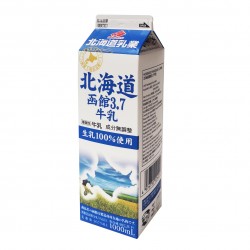 北海道乳業株式會社 - 北海道函館3.7牛奶 (1000ml)